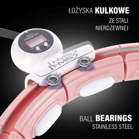 Hula Hop z magnesem, obciążnikiem i licznikiem HMS HHM15