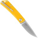 Nóż składany Real Steel LUNA Lite Yellow G10, Satin D2 by Poltergeist Works (7032)