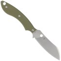 Nóż Spyderco Stok Drop Point Olive Drab G10, Satin 8Cr13MoV by Sjoerd Stok (FB50GOD)