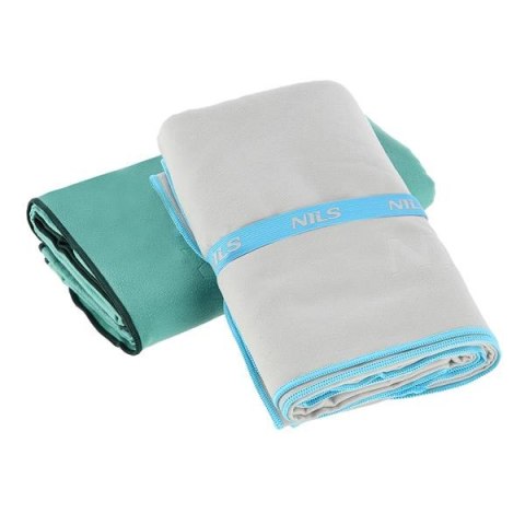 NCR13 CIEMNOSZARY RĘCZNIK Z MIKROFIBRY 200x90 cm NILS