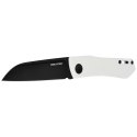 Nóż składany Real Steel Solis Lite White G10, Black D2 by Poltergeist Works (7064WB)