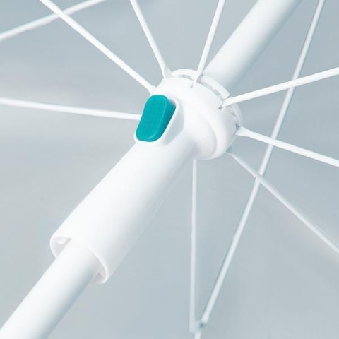 Parasol plażowy turkusowy XL 220 cm NILS NC7822