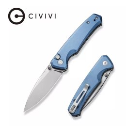 Nóż składany Civivi Altus Blue Aluminum, Stonewashed Nitro-V (C20076-6)