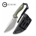 Nóż Civivi Concept 22 OD Green G10, Silver Bead Blasted D2 by Tuffknives (Geoff Blauvelt) (C21047-2)