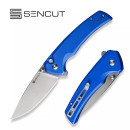 Nóż składany Sencut Serene Bright Blue Aluminium, Satin D2 (S21022B-4)