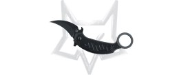 Nóż FOX PikAL / Karambit Black G10, Black Idroglider N690Co by Giuliano Ron (FX-826)