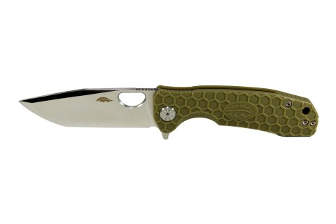 Nóż składany Honey Badger Tanto Flipper Large Green, 8Cr13MoV