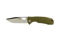 Nóż składany Honey Badger Tanto Flipper Medium Green, 8Cr13MoV