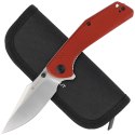 Nóż składany Sencut Actium Burgundy G10, Satin D2