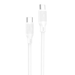 Kabel USB-C do USB-C Foneng X80, 100W, 1m (biały)