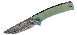 Nóż składany Civivi Mini Asticus Natural G10, Black Hand Rubbed Damascus (C19026B-DS1)