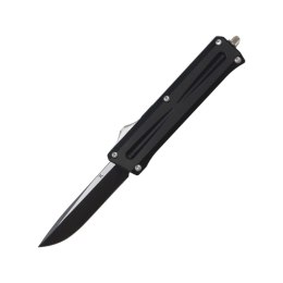 Nóż automatyczny OTF TacKnives TAKCOM Stinger DP Black Aluminum, DLC 154CM