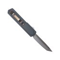 Nóż automatyczny OTF TacKnives TAKCOM Vigor V2 Carbon Fiber / Grey Aluminum, Satin 154CM