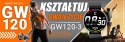Smartwatch Giewont Sport Around GW120-3 - Rose Gold/Black Effect