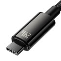 Kabel USB-C do USB-C Baseus Tungsten Gold 240W 1m (czarny)