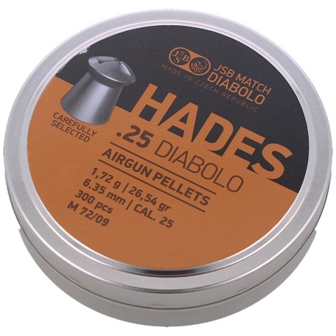 Śrut JSB Diabolo Hades 6.35mm, 300zt (546291-300)