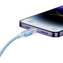 Kabel szybko ładujący Baseus USB-C do Lightning Explorer Series 2m, 20W (niebieski)