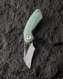 Nóż składany Bestech Bihai Jade G10, Grey DLC Stonewashed/Satin 14C28N by Ostap Hel (BG53F)