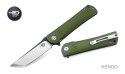 Nóż składany Bestech Kendo Army Green G10, Black / Satin D2 (BG06B-2)