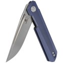 Nóż składany Bestechman Dundee Grey G10, Stonewash / Satin D2 by Ostap Hel (BMK01C)