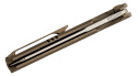 Nóż składany WE Knife Reiver LE No 223/260 Bronze Titanium, Silver Bead Blasted CPM S35VN (WE16020-3)