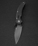 Nóż składany Bestech Exploit Black Titanium/CF, Black Stonewashed CPM S35VN by Todd Knife and Tool (BT2005G)