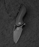 Nóż składany Bestech Riverstone Black G10, Black Stonewashed 154CM by Frank Grissom (BL03C)