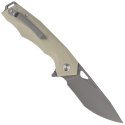 Nóż składany Bestech Toucan Beige G10, Grey Titanized D2 (BG14C-2)