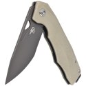 Nóż składany Bestech Toucan Beige G10, Grey Titanized D2 (BG14C-2)