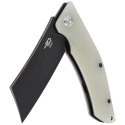 Nóż składany Bestech Cubis Jade G10, Black Stonewashed D2 (BG42E)