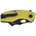 Nóż składany Bestech Lizard Lime Green G10, Black Stonewashed D2 (BG39F)