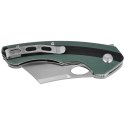 Nóż składany Bestech Skirmish Green / Black G10, Satin D2 (BG44A)