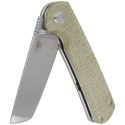 Nóż składany Bestech Sledgehammer Beige Micarta, Satin / Stonewashed D2 (BG31D)