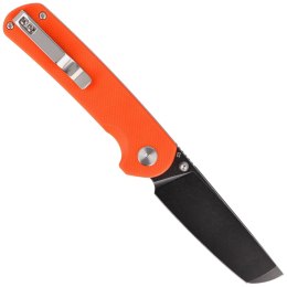 Nóż składany Bestech Sledgehammer Orange G10, Black Stonewashed D2 (BG31A-2)