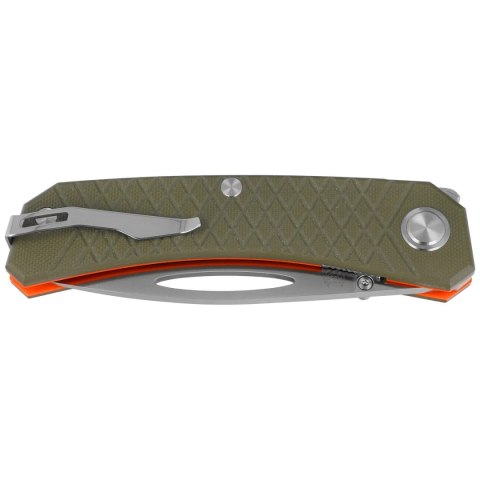 Nóż składany Real Steel Akuma OD Green G10, Satin K110 by Ivan D. Braginets (9112)