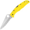 Nóż składany Spyderco Pacific Salt 2 FRN Yellow