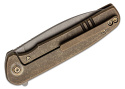 Nóż składany WE Knife Shakan LE No 090/210 Bronze Titanium, Gray Stonewashed CPM 20CV (WE20052B-2)