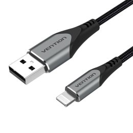 Kabel USB 2.0 do Lightning Vention LABHF 2.4A 1m (szary)