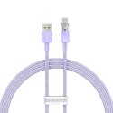 Kabel szybkiego ładowania Baseus USB do USB-C 6A,1m (Fioletowy)