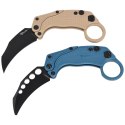 Nóż składany Reate EXO-K Gravity Karambit Tan Aluminium, Black PVD N690