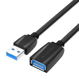 Przedłużacz USB 3.0 męski USB do żeński USB Vention VAS-A45-B150 1.5m (czarny)