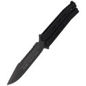 Nóż motylek K25 Balisong Rescue Black Aluminium, Titanium Coated (36214)