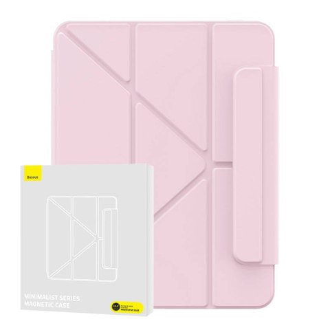 Etui magnetyczne Baseus Minimalist do Pad 10 10.9" (różowe)