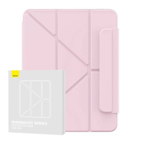 Etui magnetyczne Baseus Minimalist do Pad Air4/Air5 10.9″ (baby pink)