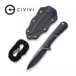 Nóż Civivi Mini Elementum Fixed Black G10, Black Nitro-V (C23010-1)