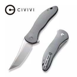 Nóż składany Civivi Synergy4 Tanto Gray G10, Satin Nitro-V by Jim Oâ€™Young (C21018B-2)