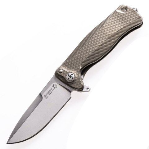 Nóż składany LionSteel SR22 Bronze Titanium