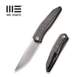 Nóż składany WE Knife Cybernetic LE No 182/200 Tiger Stripe Titanium, Polished Bead Blasted CPM 20CV (WE22033-3)