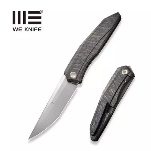 Nóż składany WE Knife Cybernetic LE No 195/200 Tiger Stripe Titanium, Polished Bead Blasted CPM 20CV (WE22033-3)
