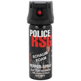 Gaz pieprzowy KKS Police RSG Foam 2mln SHU 50ml Stream (12050-F)